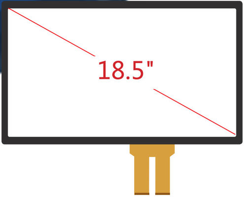 18.5 Zoll projizierter Tft-kapazitiver Touchscreen