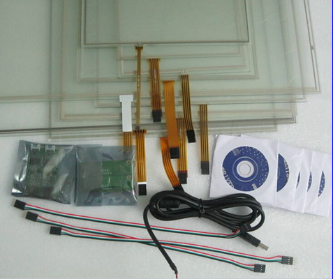 4 Platte TP des Draht-Glasschicht-USB-Port-widerstrebende Bildschirm- für LCD-Anzeige