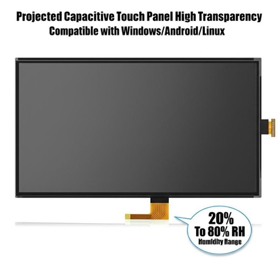 Projektiv-kapazitiver Touchscreen mit hoher Transparenz, kompatibel mit Windows/Android/Linux, 20 % bis 80 % relative Luftfeuchtigkeit