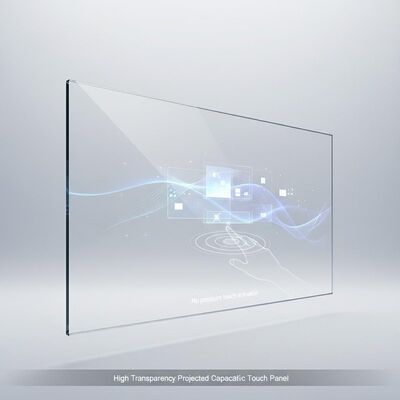 Hochtransparenz-Projektiv-kapazitives Touchpanel mit berührungsloser Aktivierung ohne Druck und entspiegelter, fingerabdruckresistenter Oberfläche für Digital Signage