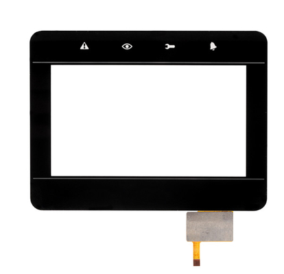 Multi Note I2C projektierte kapazitive Platte des Bildschirm- 4,3 Zoll Noten-Glas